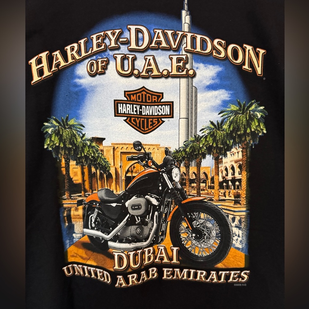 U.A.E. Dubai Harley-Davidson T Shirt